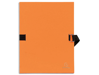 EXACOMPTA - chemise à sangles orange M34911