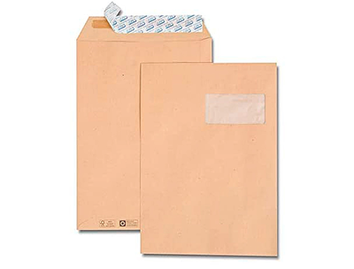 GPV - Boite de 250 pochettes économique C4 229x324mm