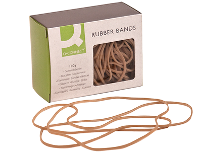 Q-Connect - Boite d'élastiques