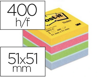Mini POST-IT® fluo