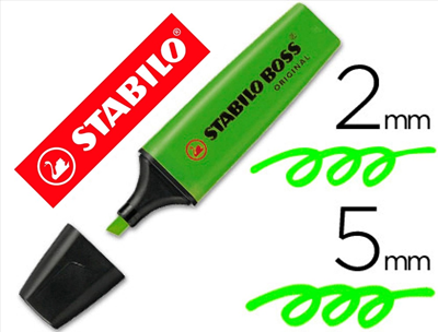 Surligneur Stabilo Boss vert - M11448