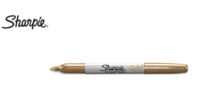 Marqueur SHARPIE or