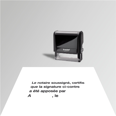 Tampon Certification de signature - E14 4915