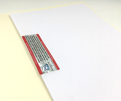 1040 étiquettes de sécurité