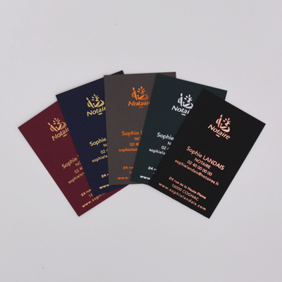 Carte de visite 55x85 couleurs