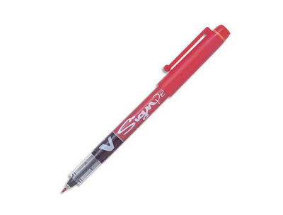 PILOT Stylo sign pen 0,6mm Rouge - M11636