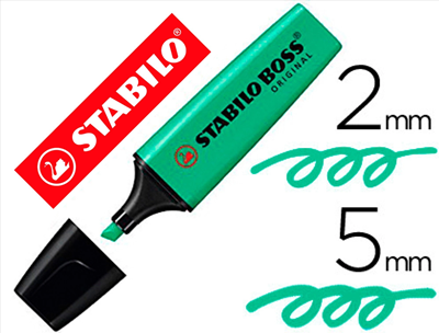 Surligneur Stabilo Boss turquoise - M11454