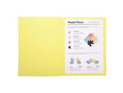 EXACOMPTA - lot de 100 chemises Jaune - M38927