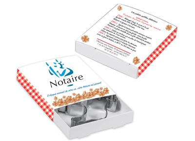 Moules à gâteaux, boîte en carton