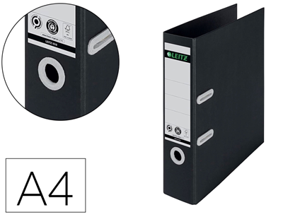 LEITZ - Classeur à levier - Noir - M159251