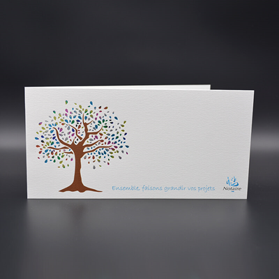 Carte de voeux 22C Arbre à souhaits