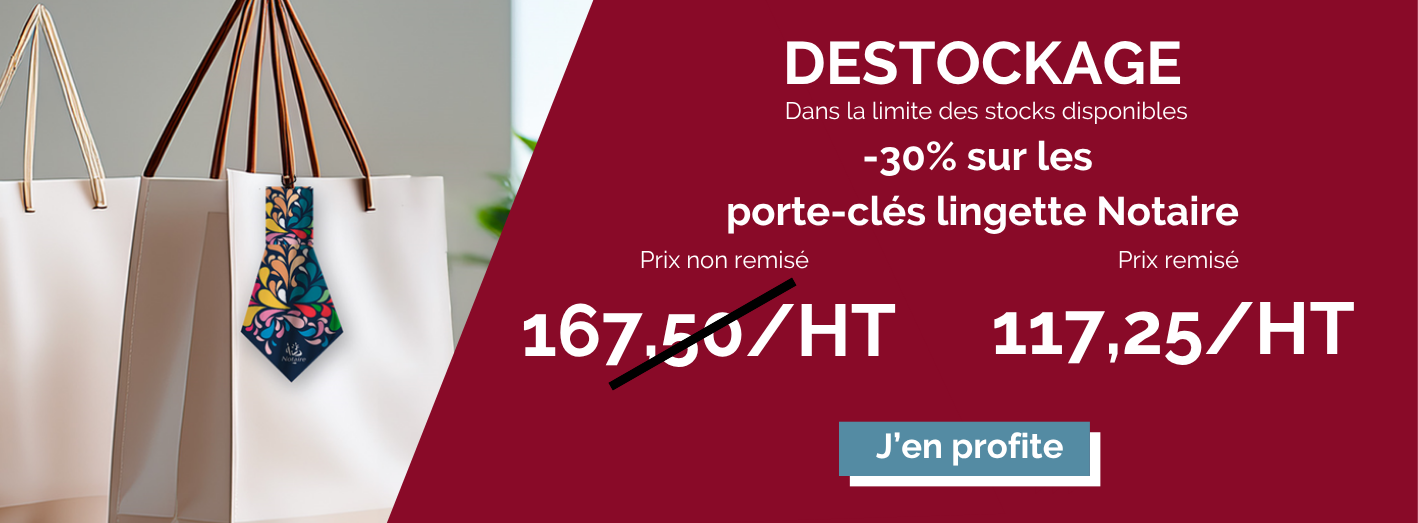Destockage Lingette Notaire